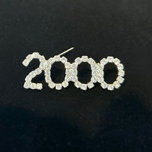 Millennial 2000 Brooch Pin